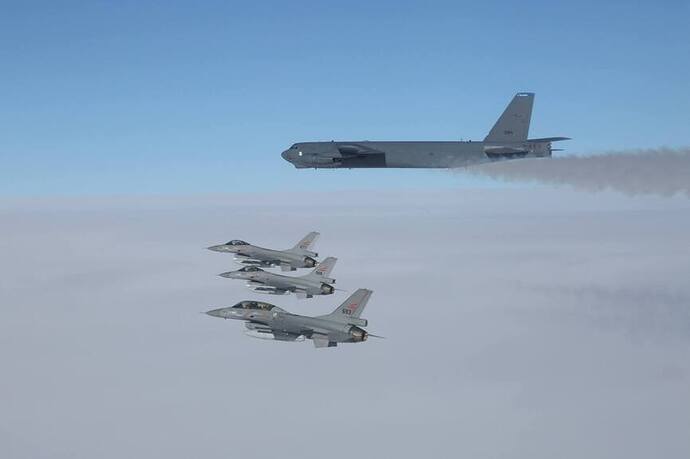 Image may contain: sky, airplane, outdoor and nature