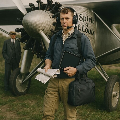 20250519_0750_Vintage Pilot with Gadgets_remix_01jvkhe4zafwy8054qyk1cxnz3