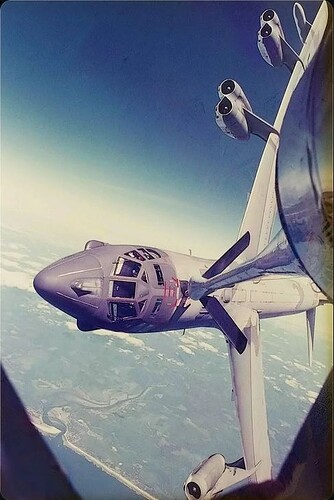B-52 rotated