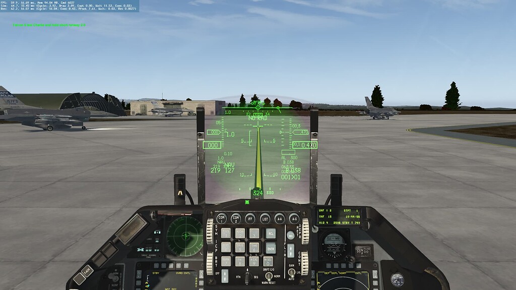 Falcon BMS meeting report and the first VR experience Flight Sims