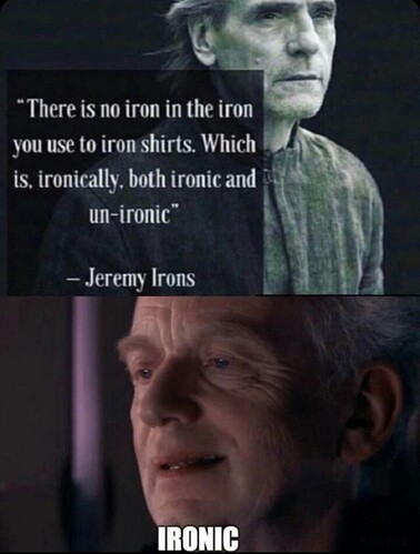 ironic