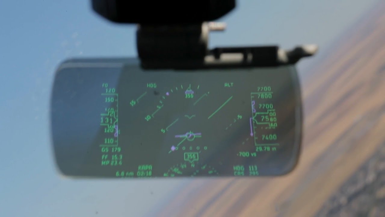 Flying with the MyGoFlight HUD for light GA