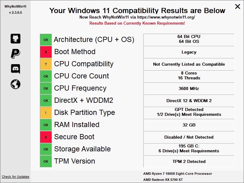 check if windows 11 compatible