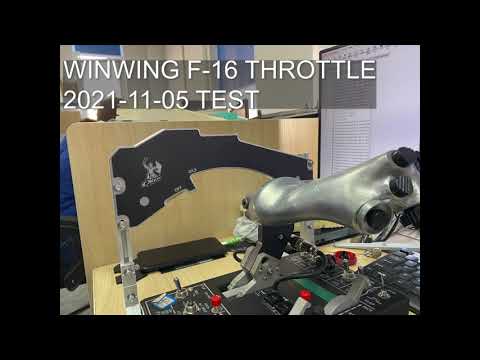 WinWing F-16 Viper Throttle/Hotas - Hardware & Tech Questions