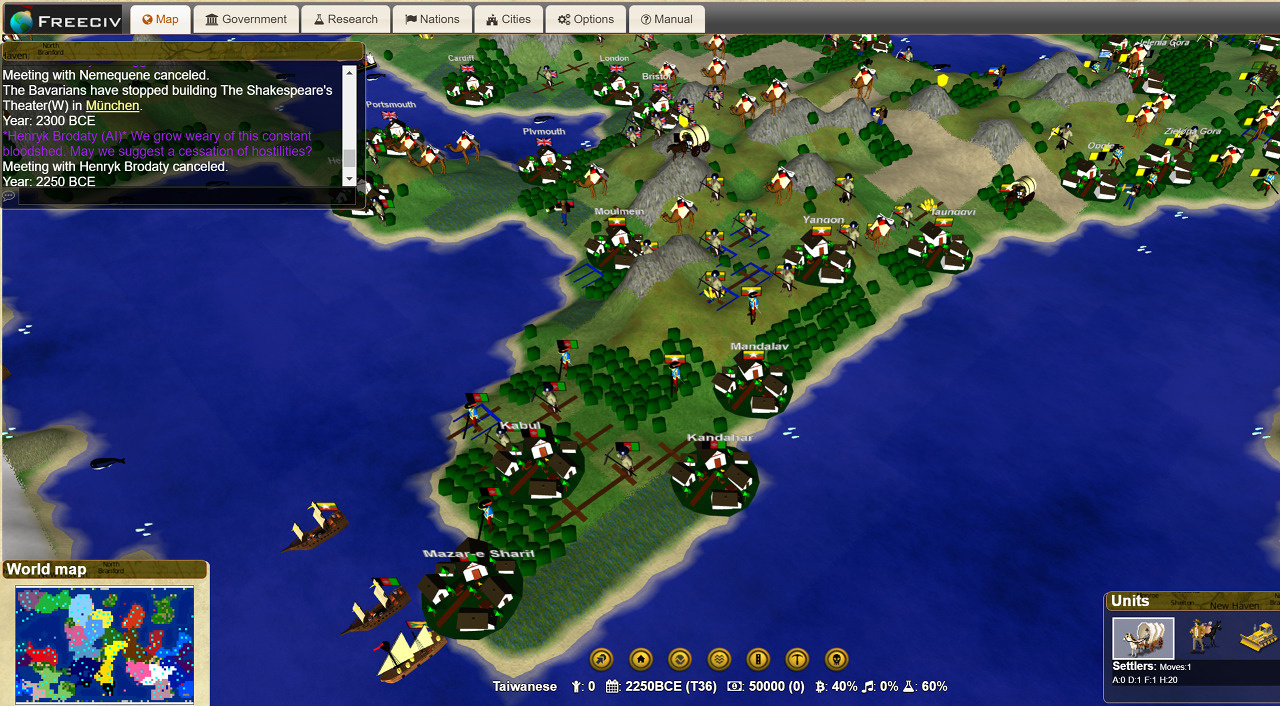 Freeciv online